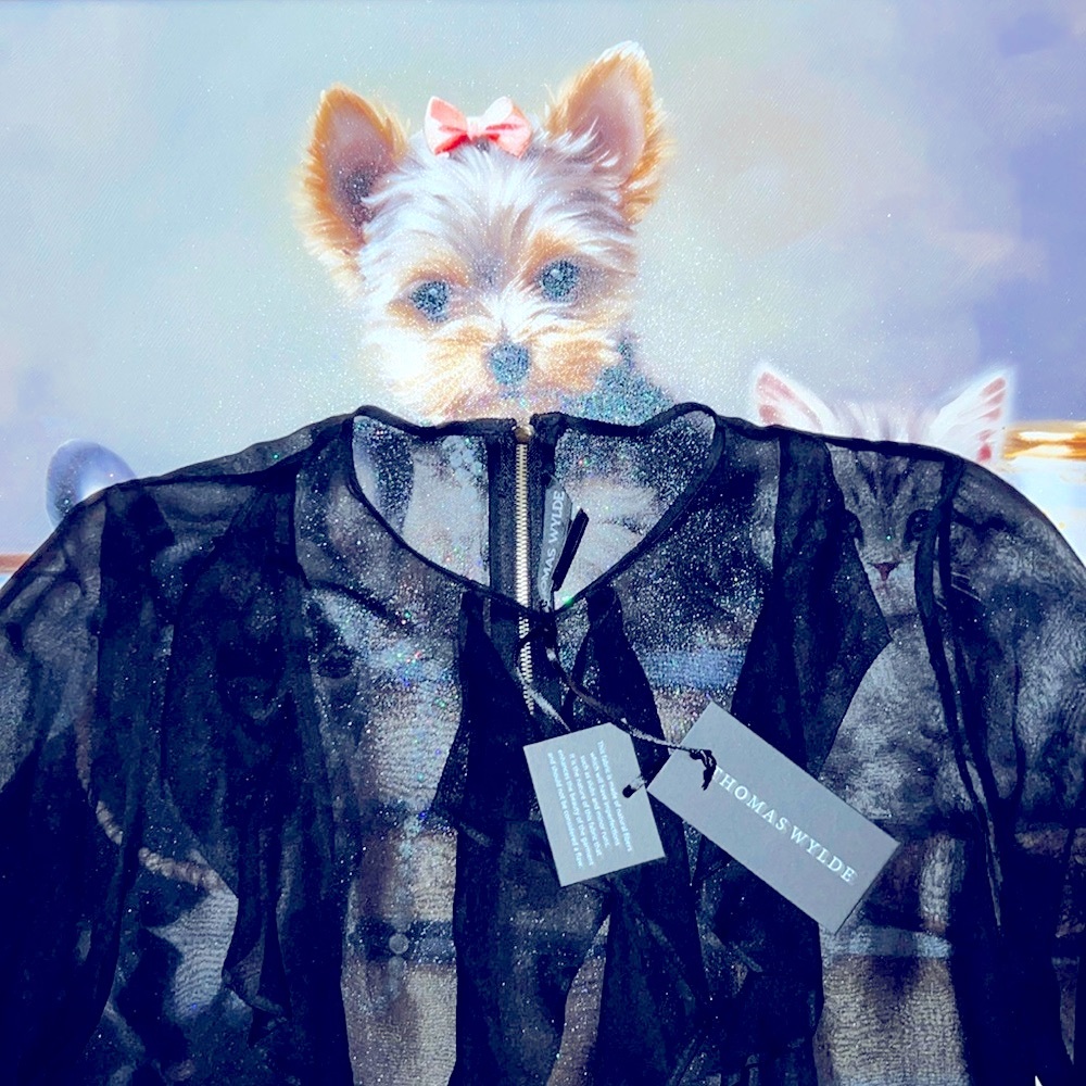 Thomas Wylde designer blouse size S